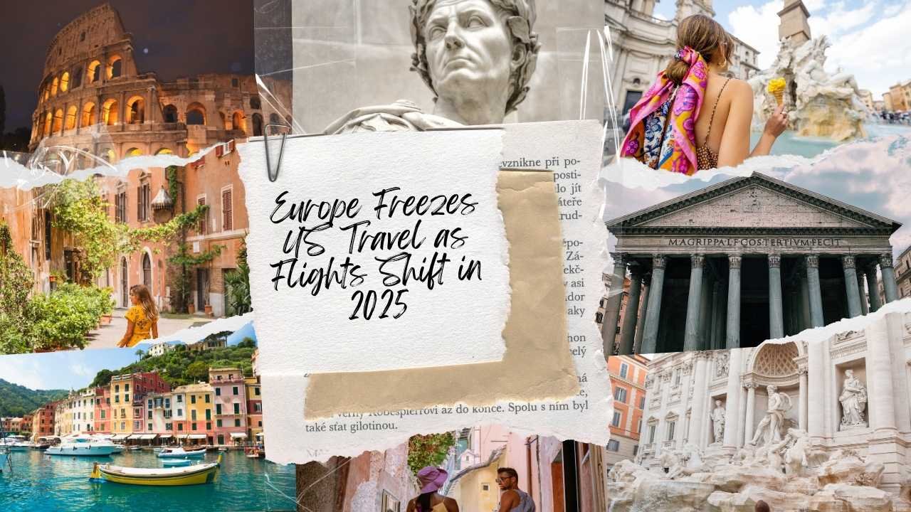 Europe Freezes US Travel as Flights Shift in 2025